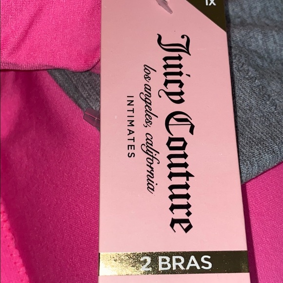 Juicy Couture Sports Bra set Plus size NWT - Picture 5 of 8